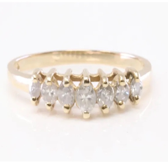 Jewelry - Marquise Diamond Ring 14Kt.